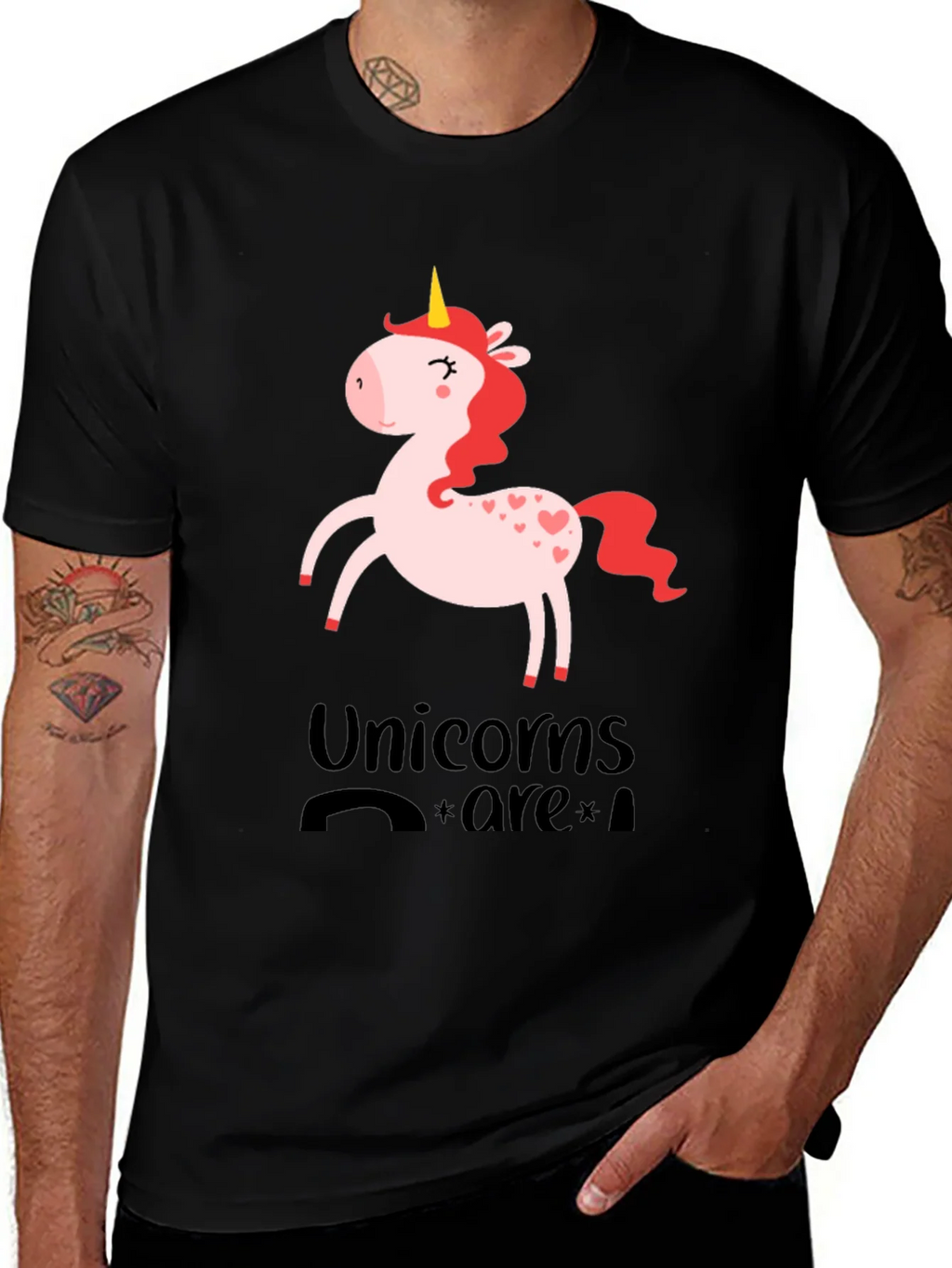 Unicorns Are Real Graphic Tee product image 1