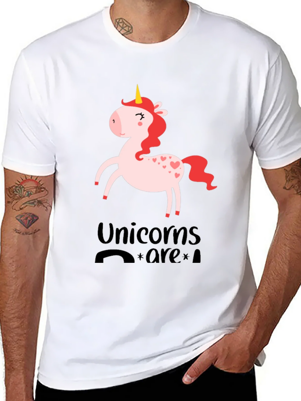 Unicorns Are Real Graphic Tee product image 6