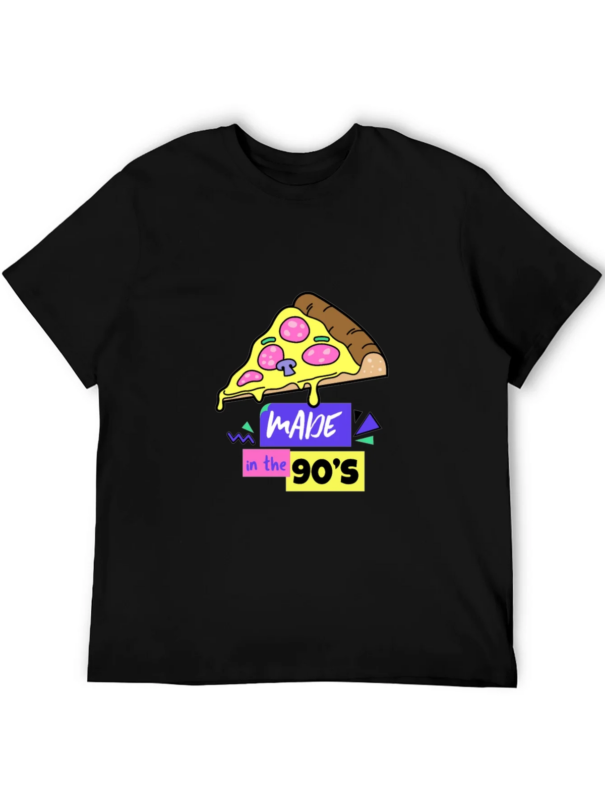 Made in the 90s Pizza Graphic T-Shirt product image 5