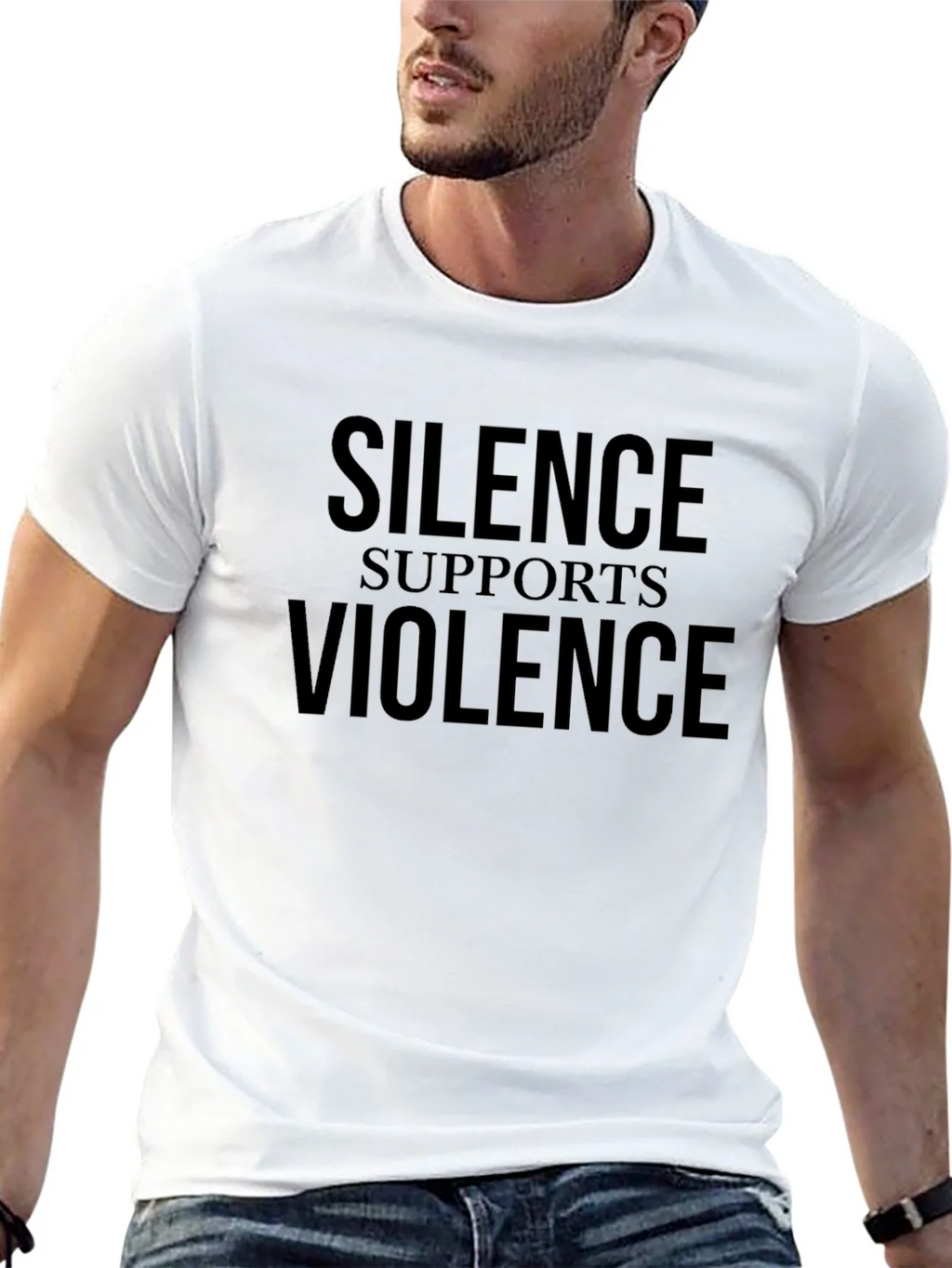 Silence Supports Violence T-Shirt product image 12