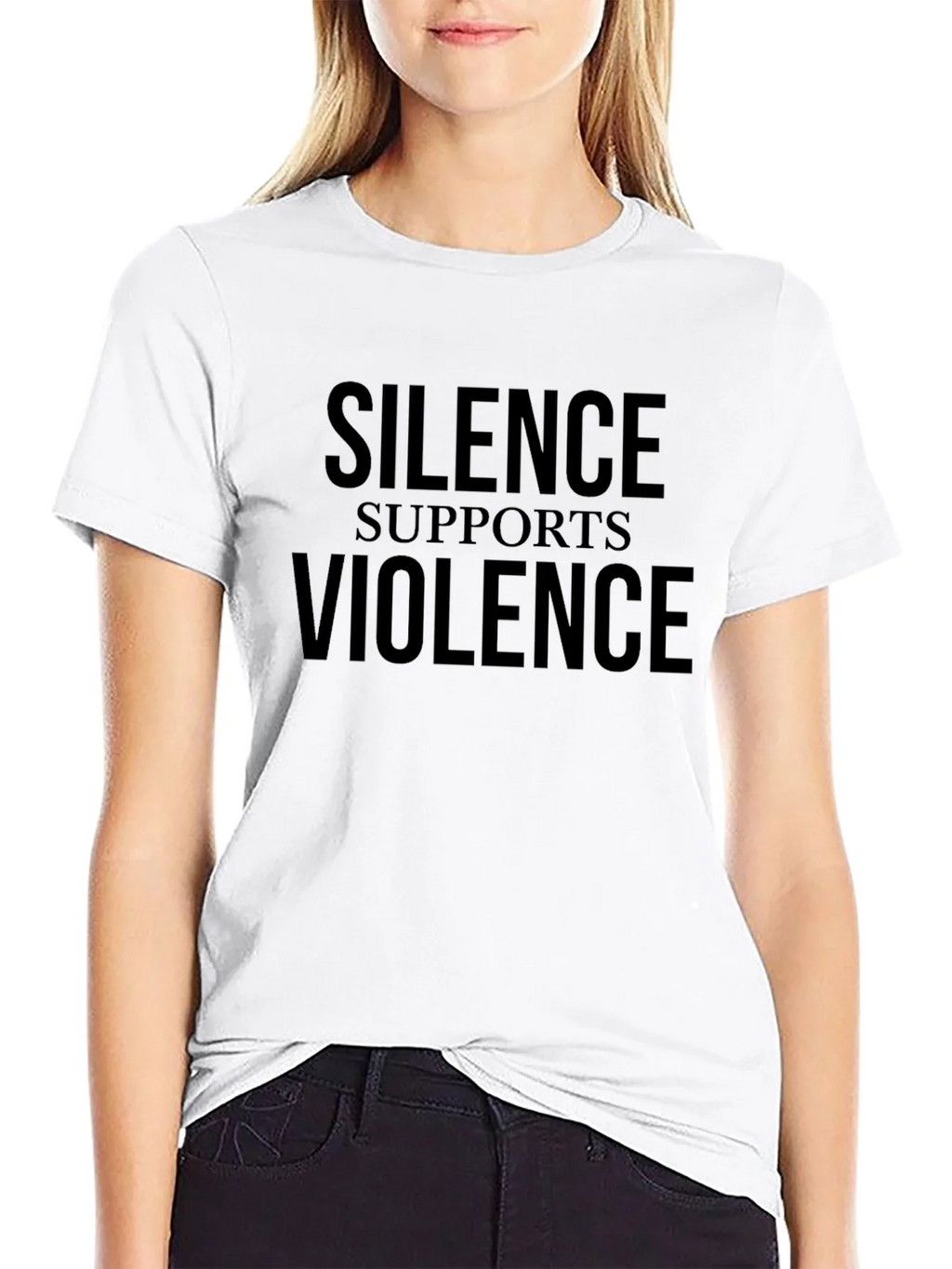 Silence Supports Violence T-Shirt product image 8