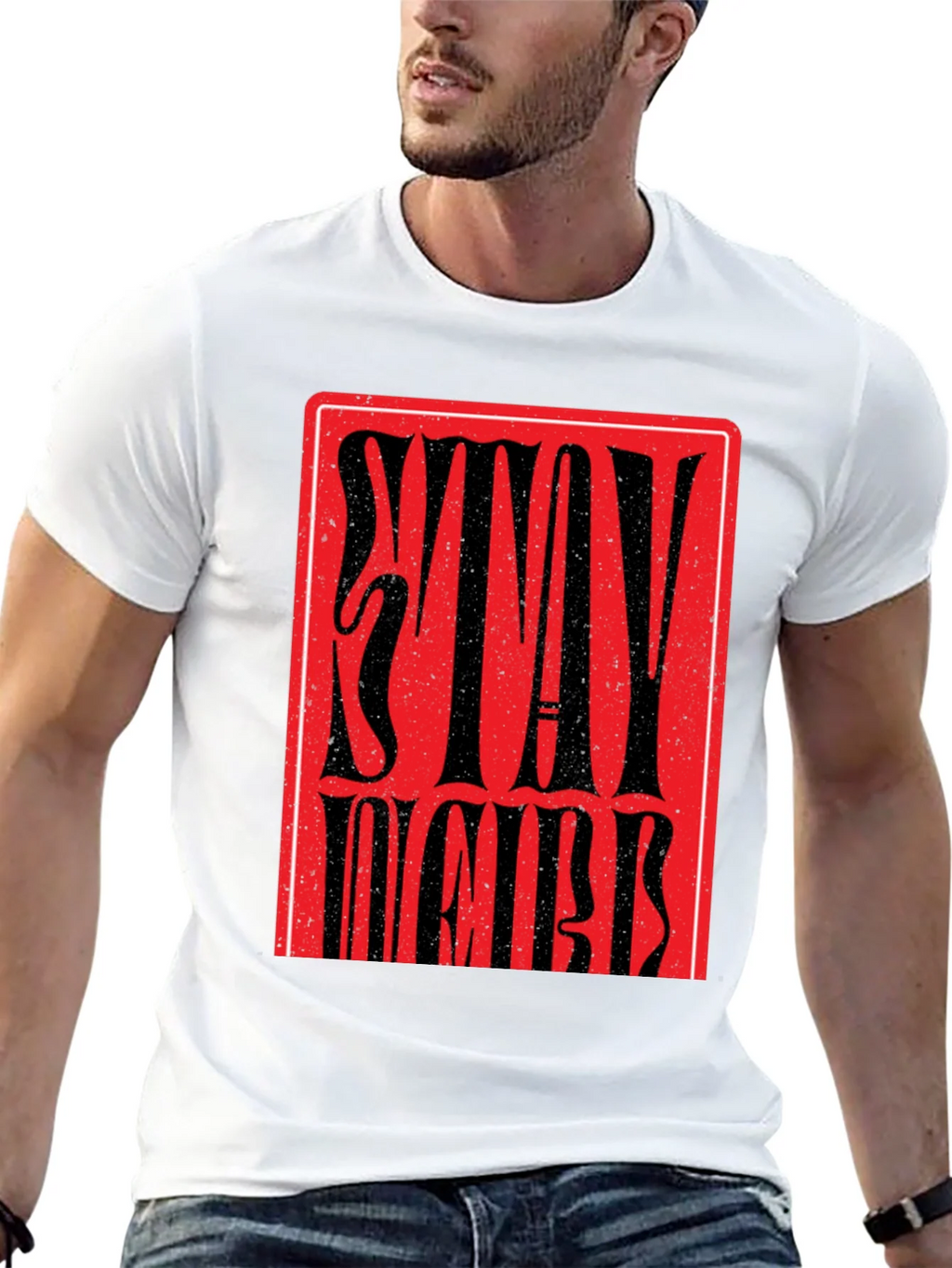 Stay Weird Graphic Tee - Black product image 12