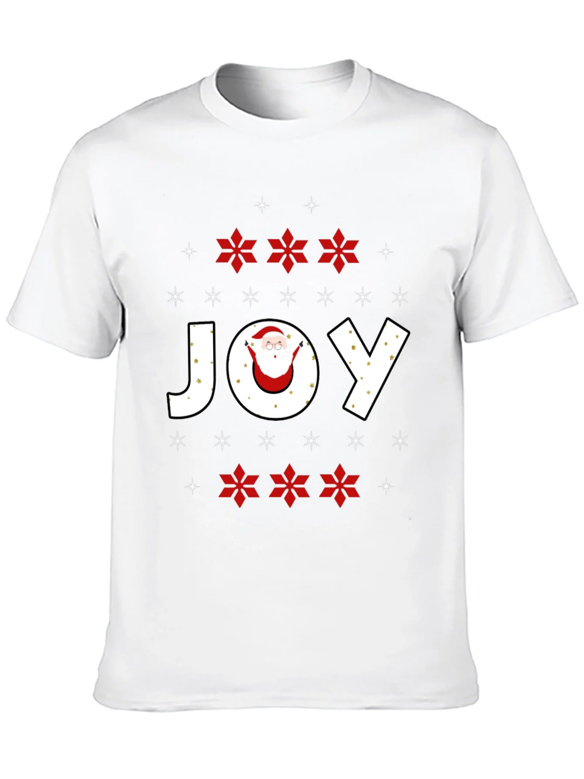 Holiday Joy Santa Graphic Tee product image 9
