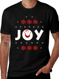 Holiday Joy Santa Graphic Tee product image 1