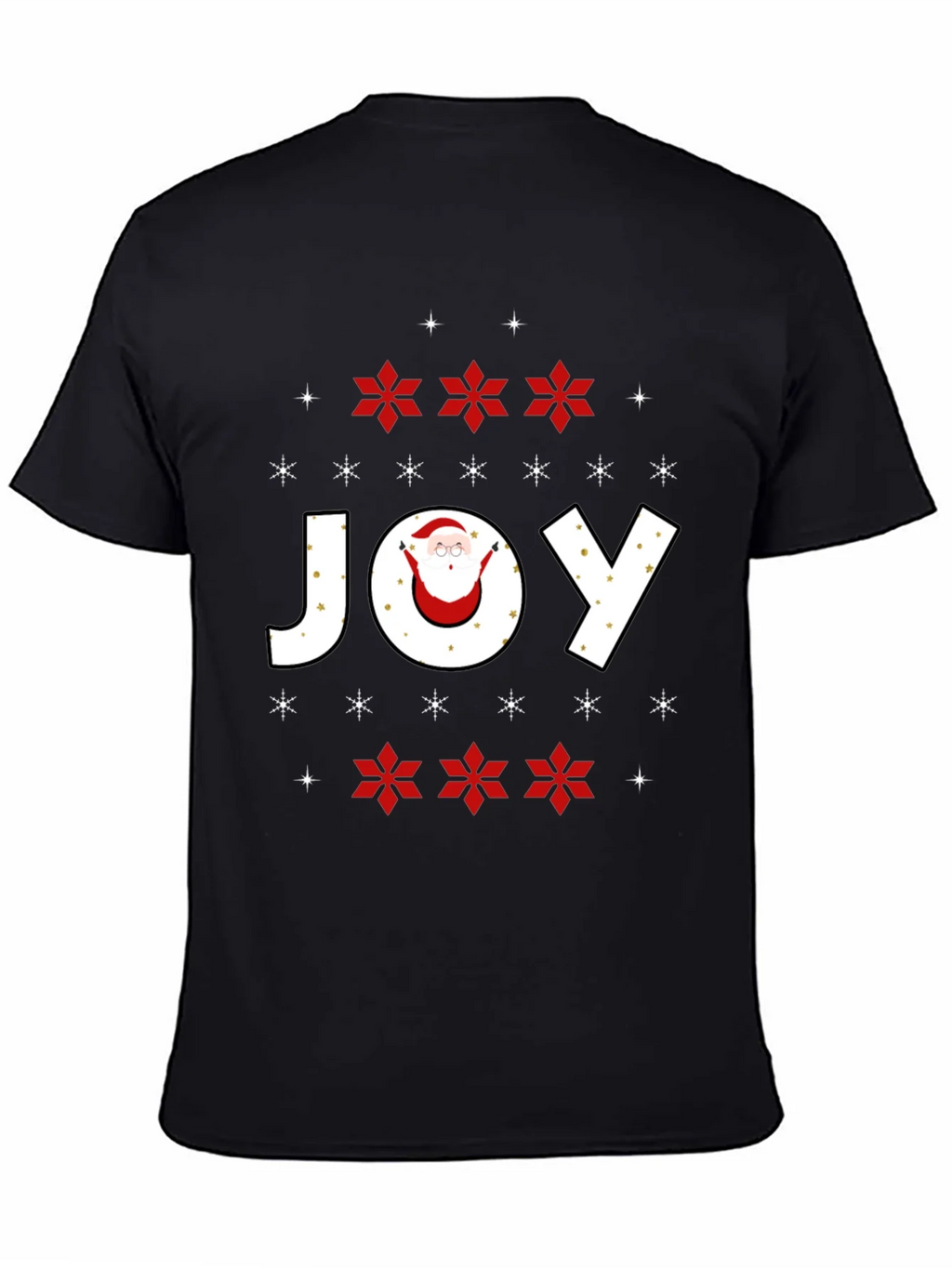 Holiday Joy Santa Graphic Tee product image 4