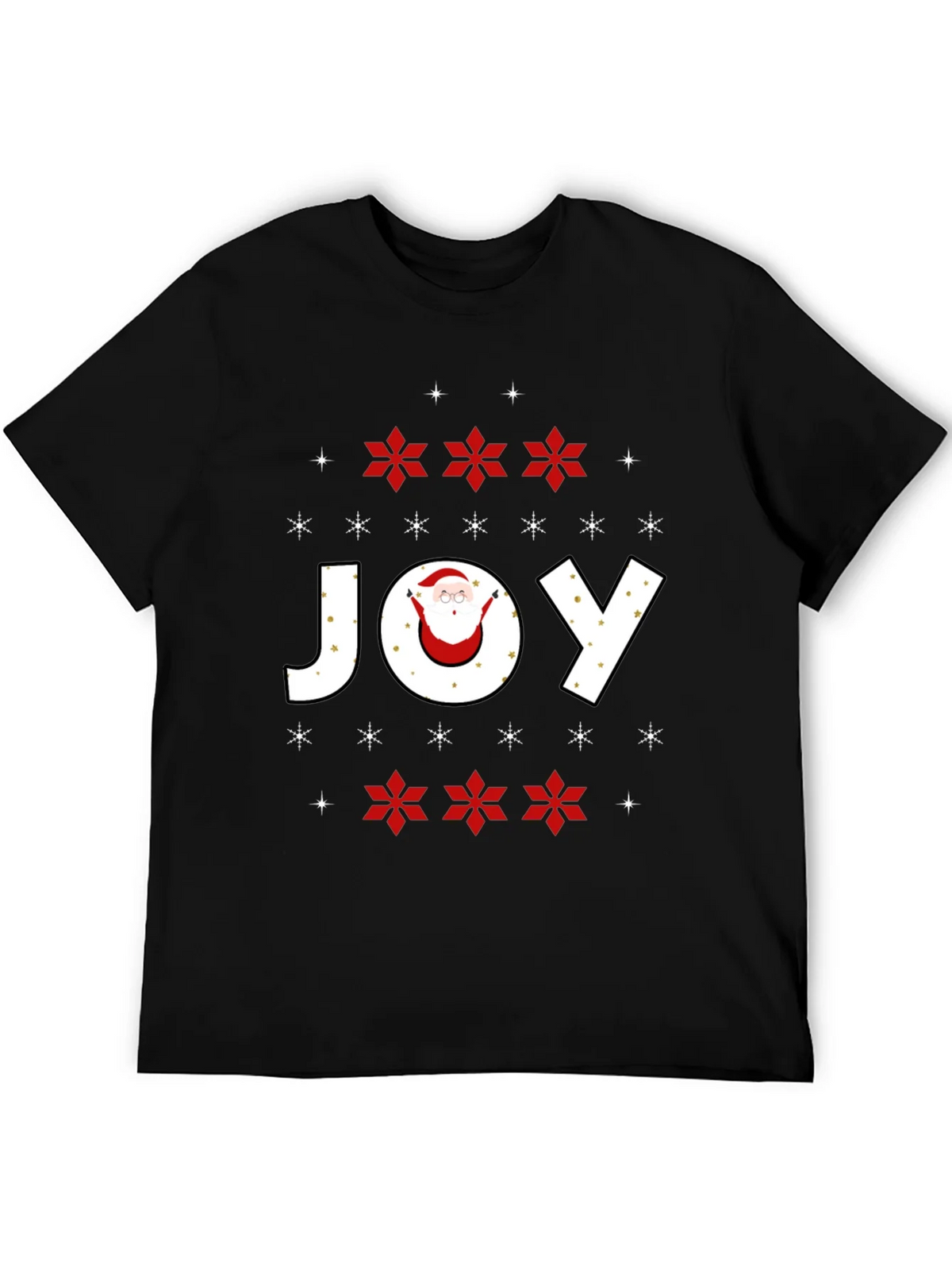 Holiday Joy Santa Graphic Tee product image 5