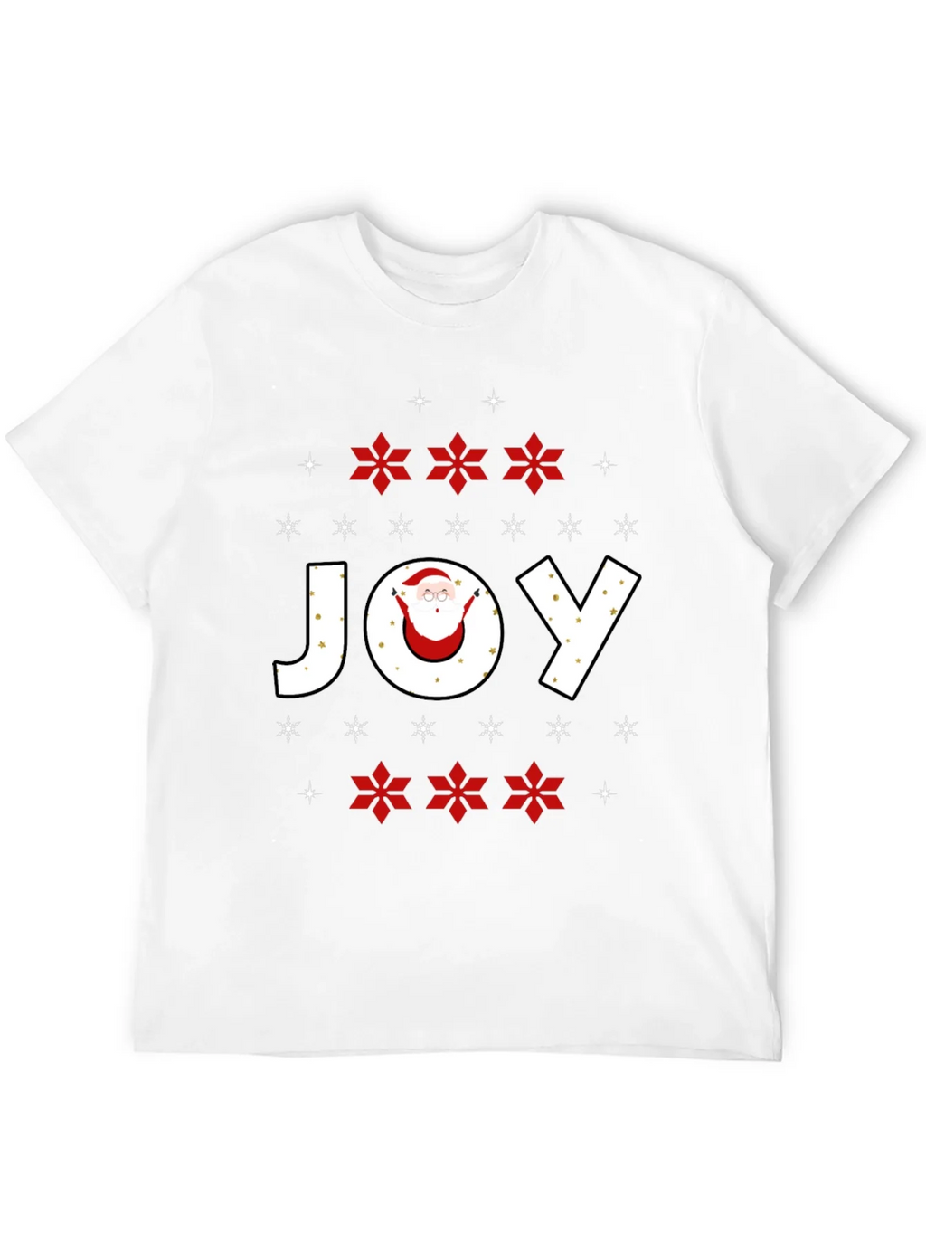 Holiday Joy Santa Graphic Tee product image 11
