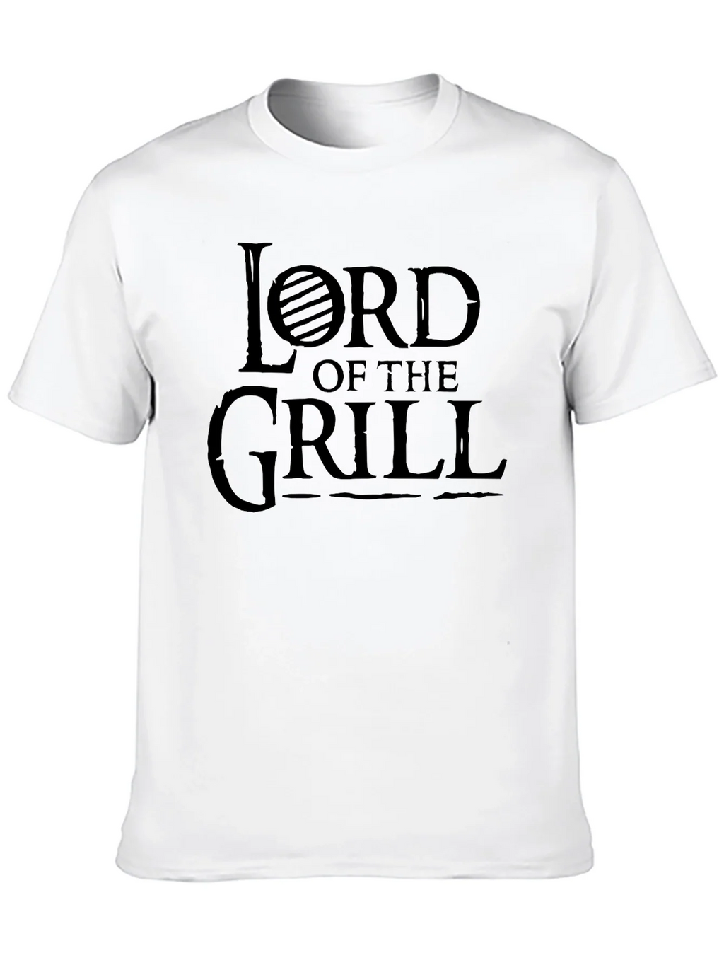Lord of the Grill Black Graphic T-Shirt product image 9