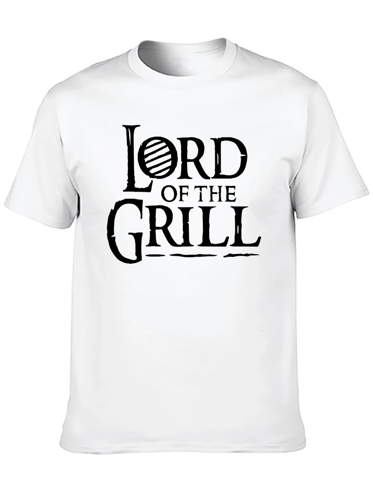 Lord of the Grill Black Graphic T-Shirt product image 9