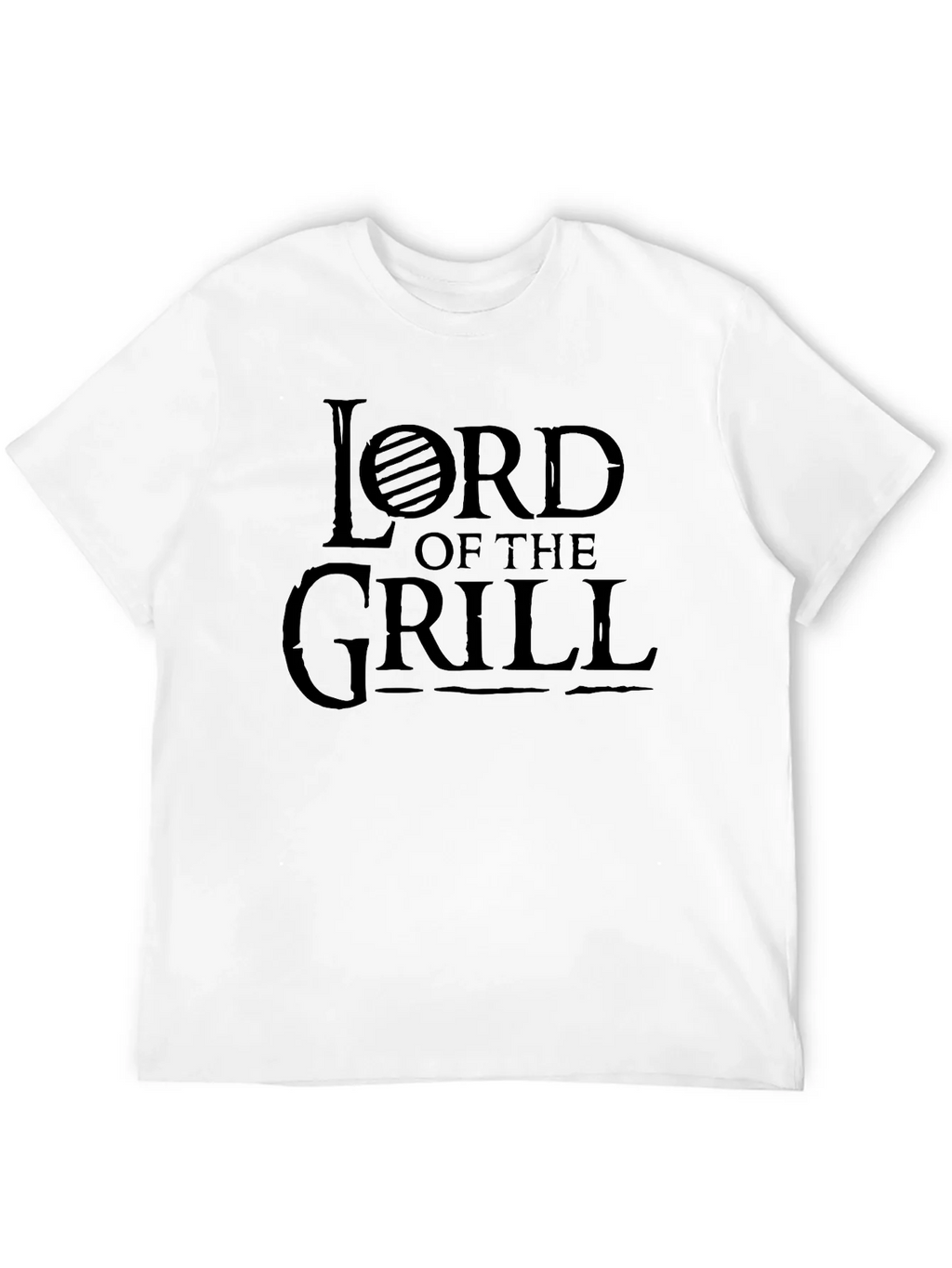 Lord of the Grill Black Graphic T-Shirt product image 11
