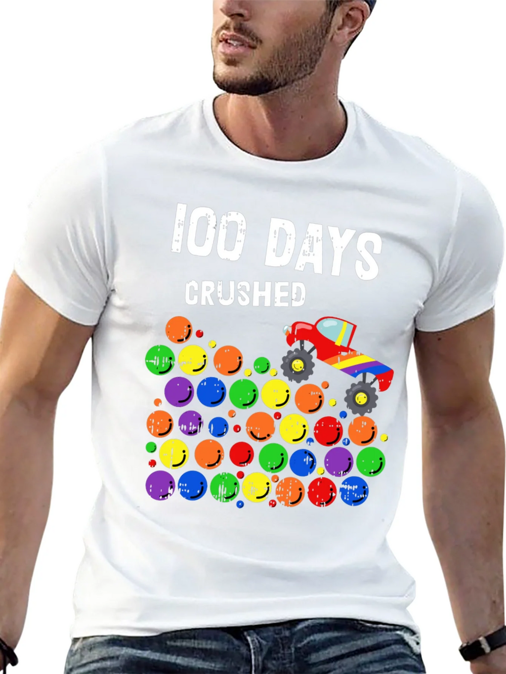 100 Days Crushed T-Shirt product image 7