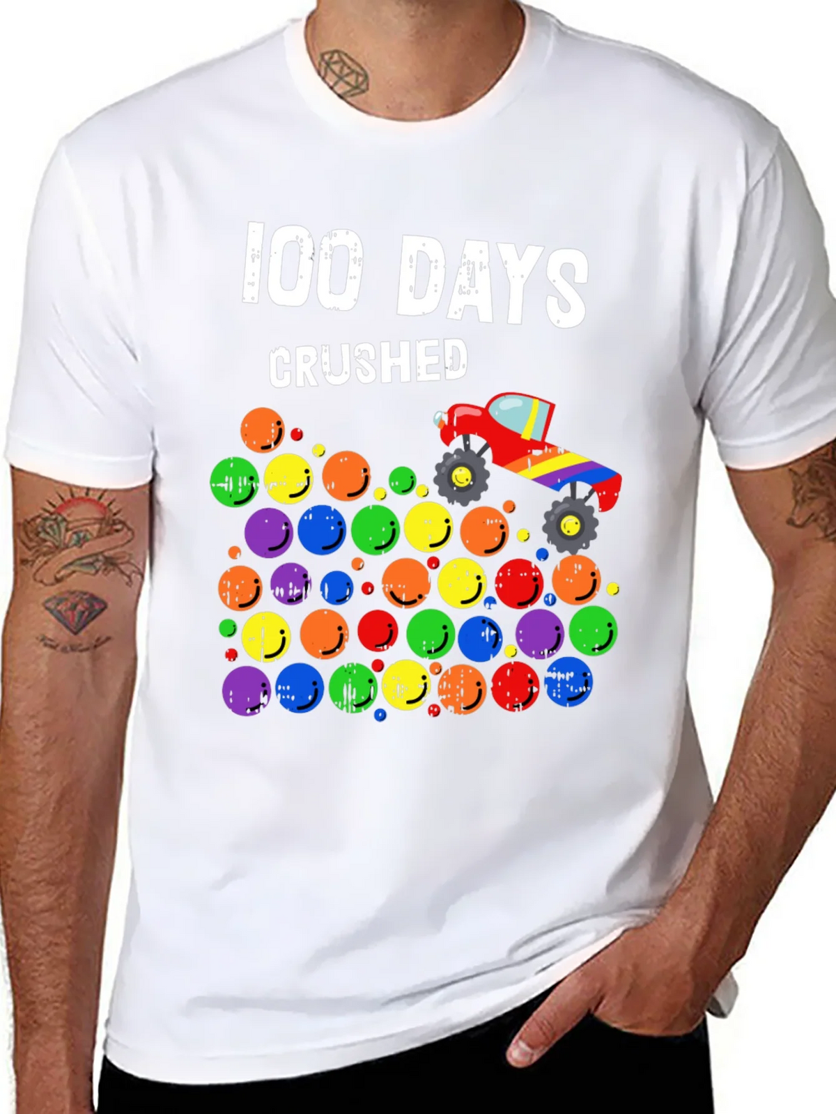 100 Days Crushed T-Shirt product image 4