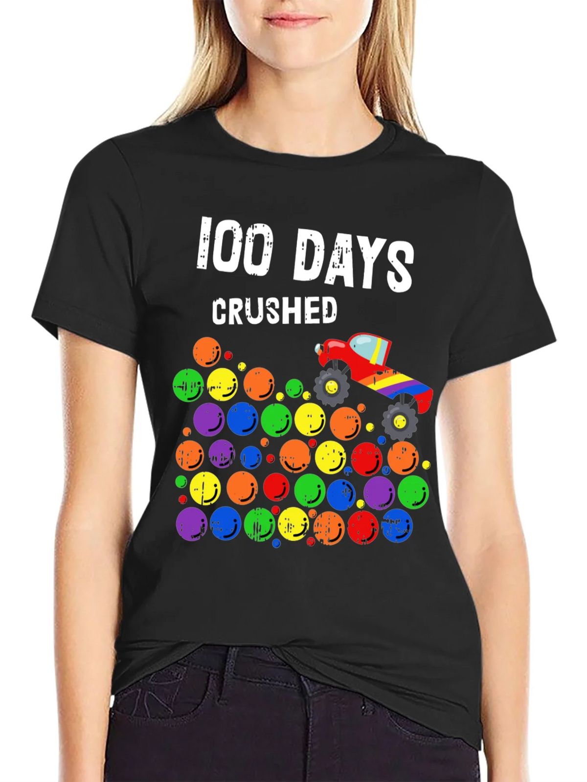 100 Days Crushed T-Shirt product image 1
