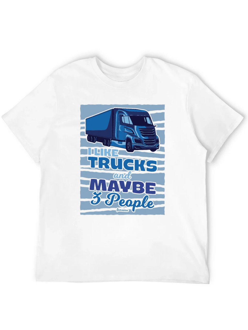 Truck Lover Graphic Tee - I Like Trucks and Maybe 3 People product image 11