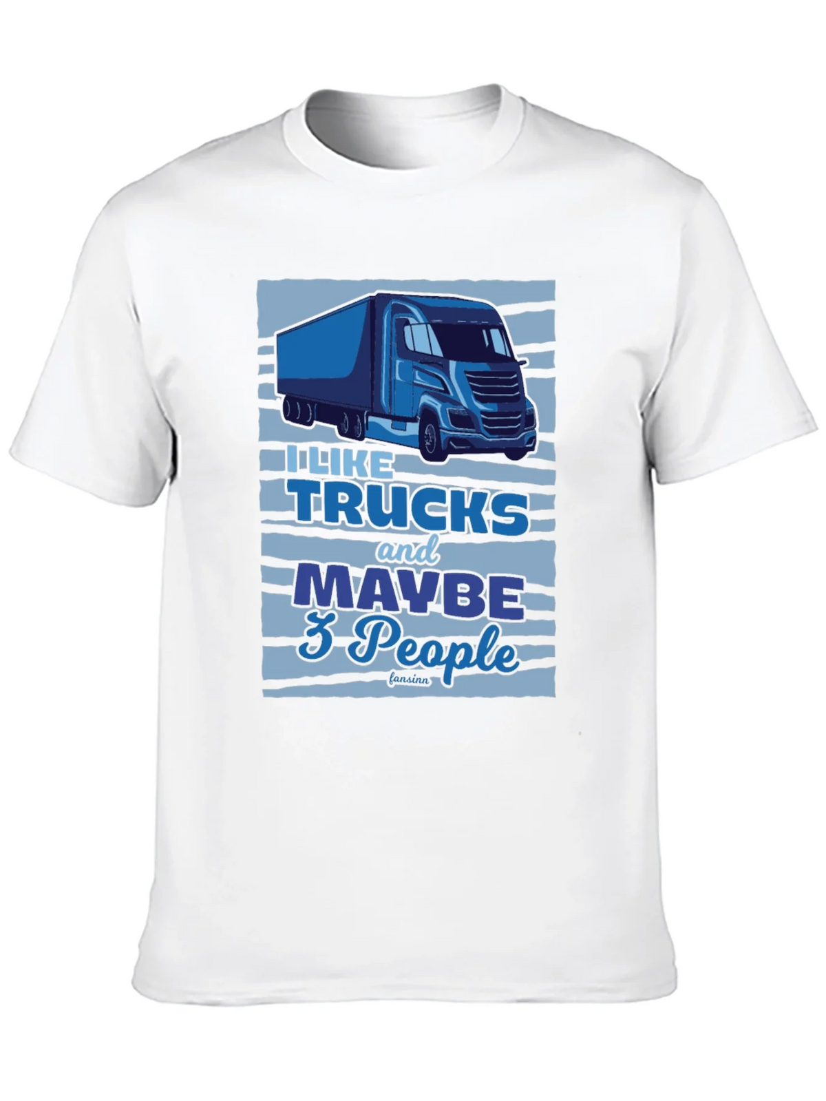 Truck Lover Graphic Tee - I Like Trucks and Maybe 3 People product image 9