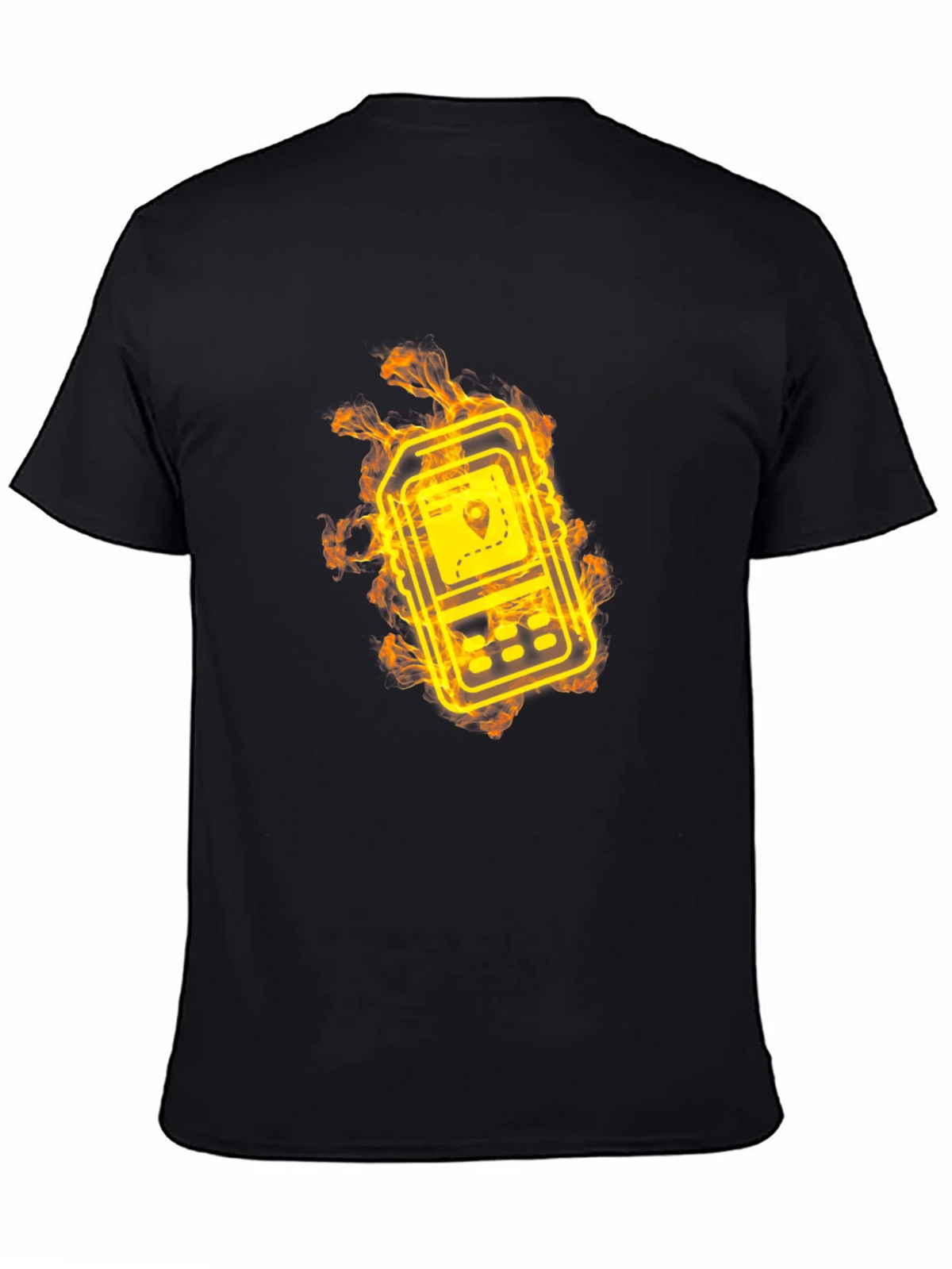 Fiery GPS Navigator Graphic T-Shirt product image 3