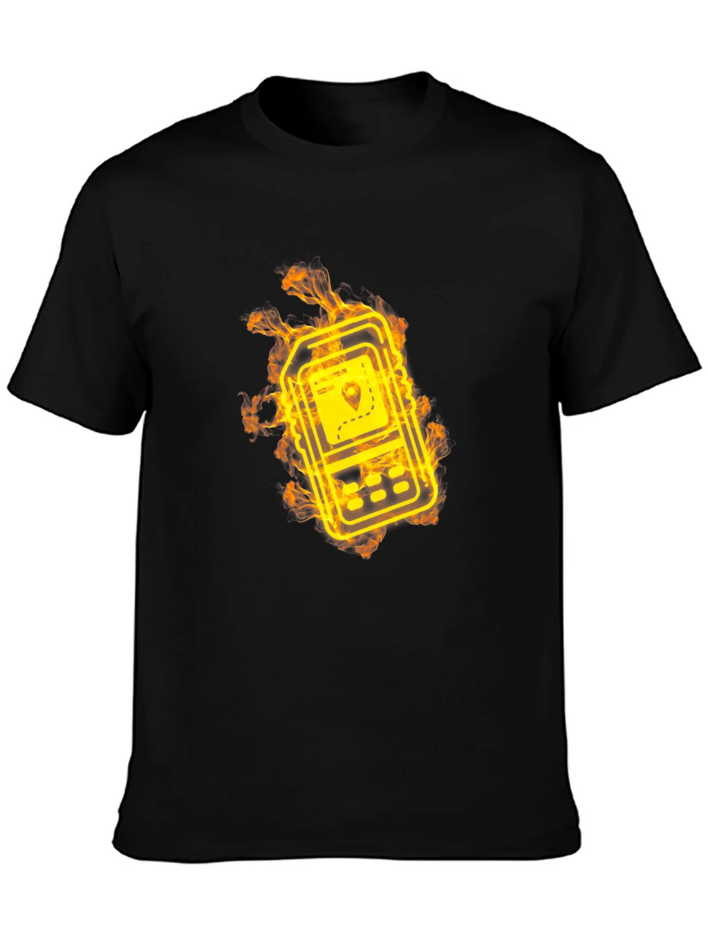 Fiery GPS Navigator Graphic T-Shirt product image 2