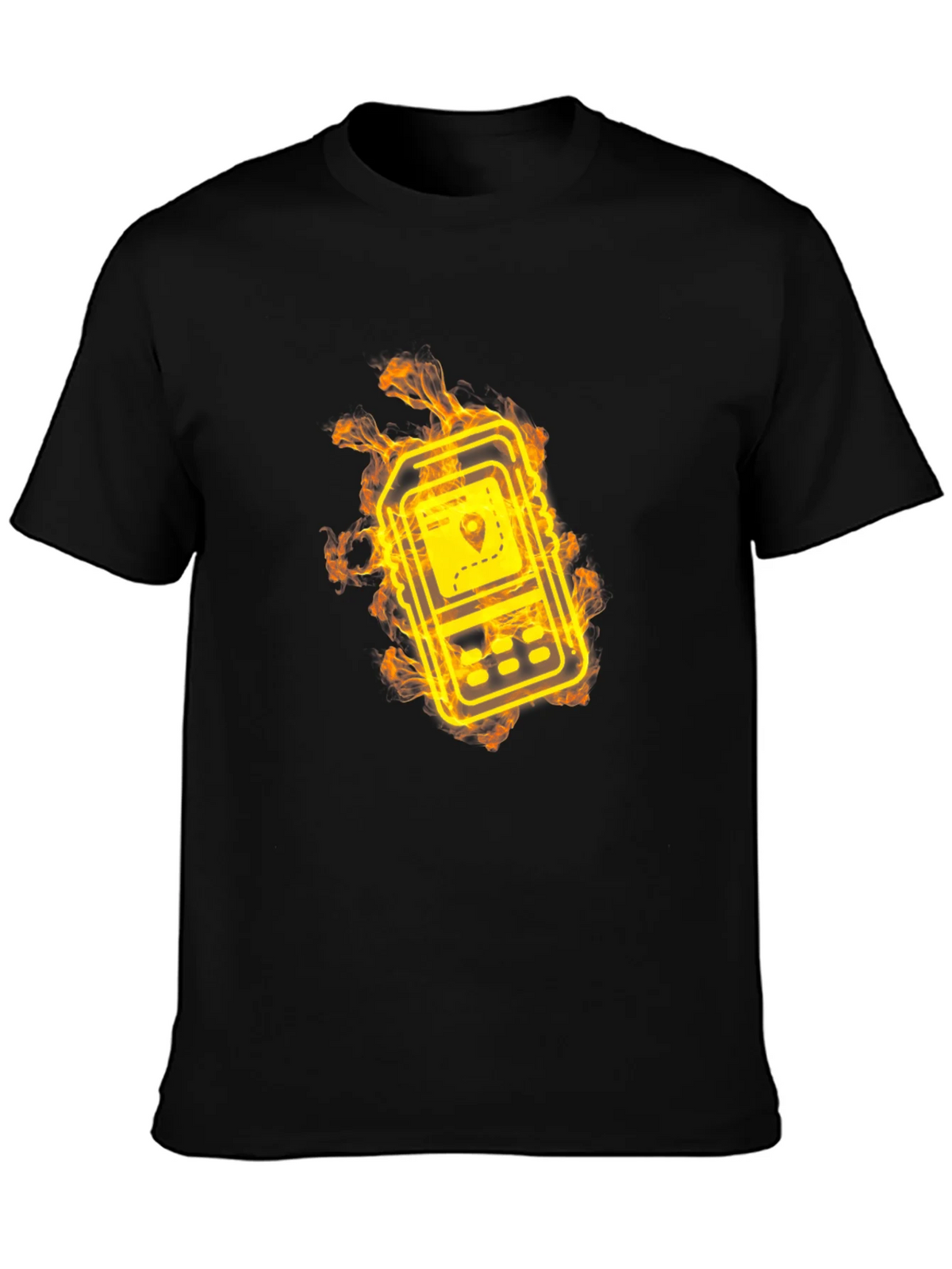 Fiery GPS Navigator Graphic T-Shirt product image 2