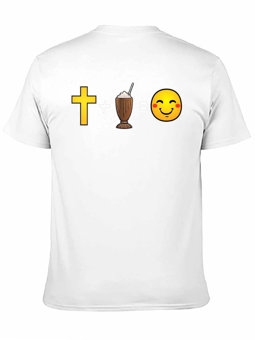 Cross Plus Shake Equals Happy T-Shirt product image 8
