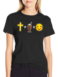 Cross Plus Shake Equals Happy T-Shirt product image 1