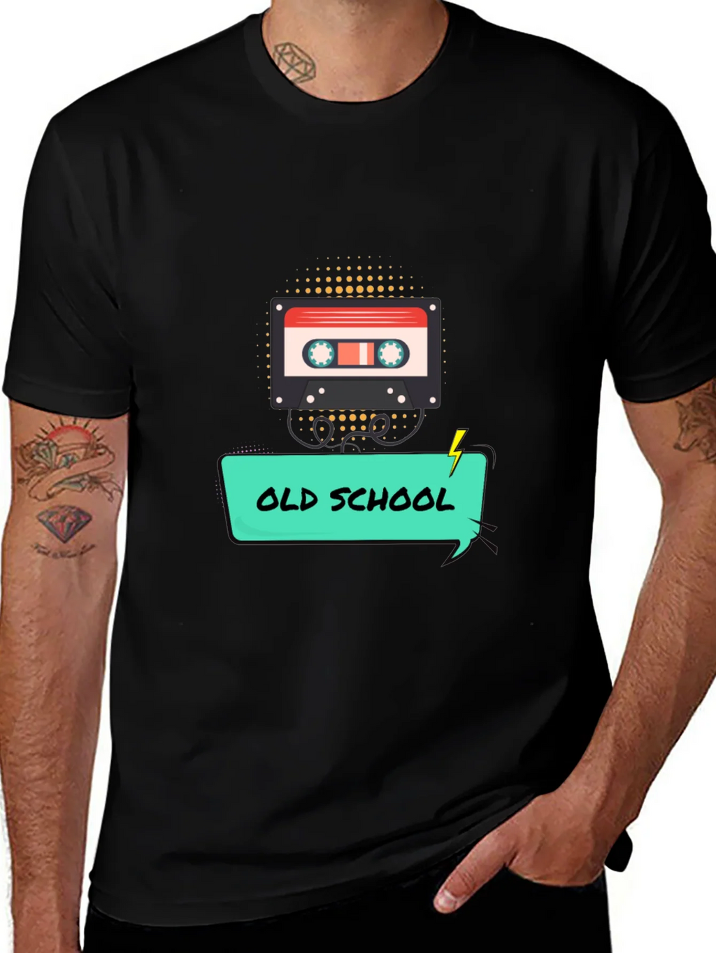 Retro Old School Cassette Tape Graphic T-Shirt product image 1