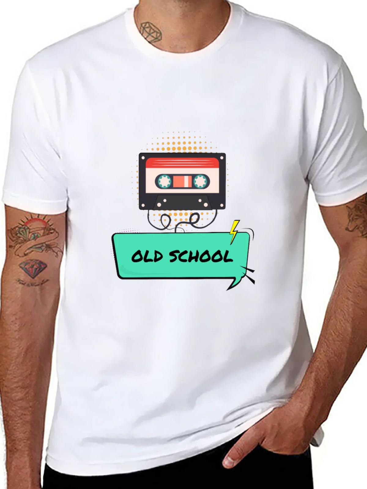 Retro Old School Cassette Tape Graphic T-Shirt product image 7