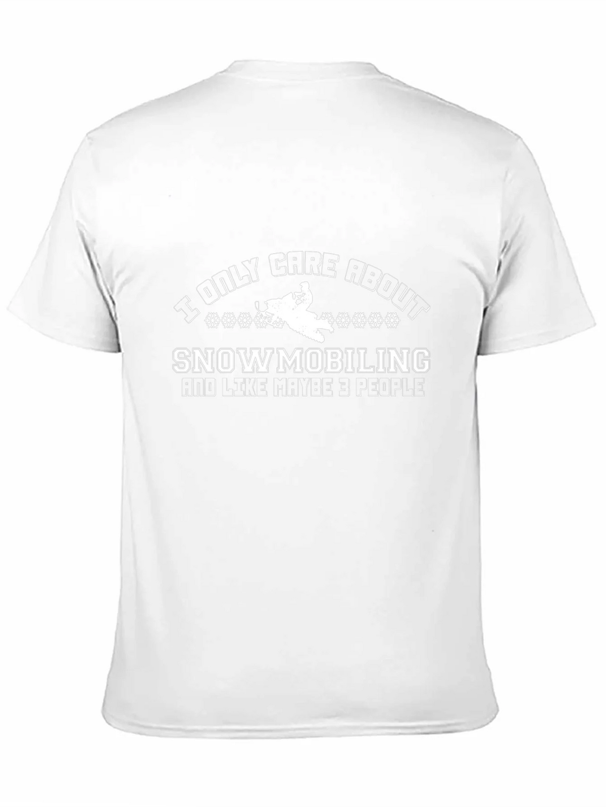 Snowmobiling and People Graphic T-Shirt product image 9