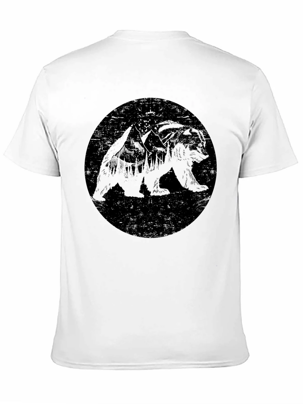 Black Bear Graphic Tee - Mens Crew Neck T-Shirt product image 10