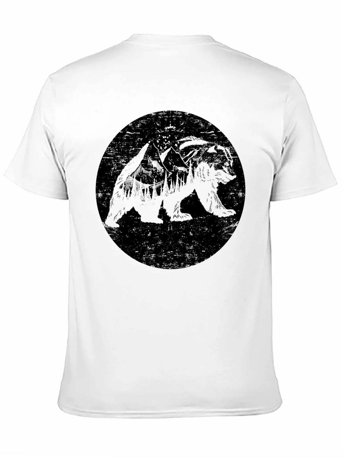 Black Bear Graphic Tee - Mens Crew Neck T-Shirt product image 10