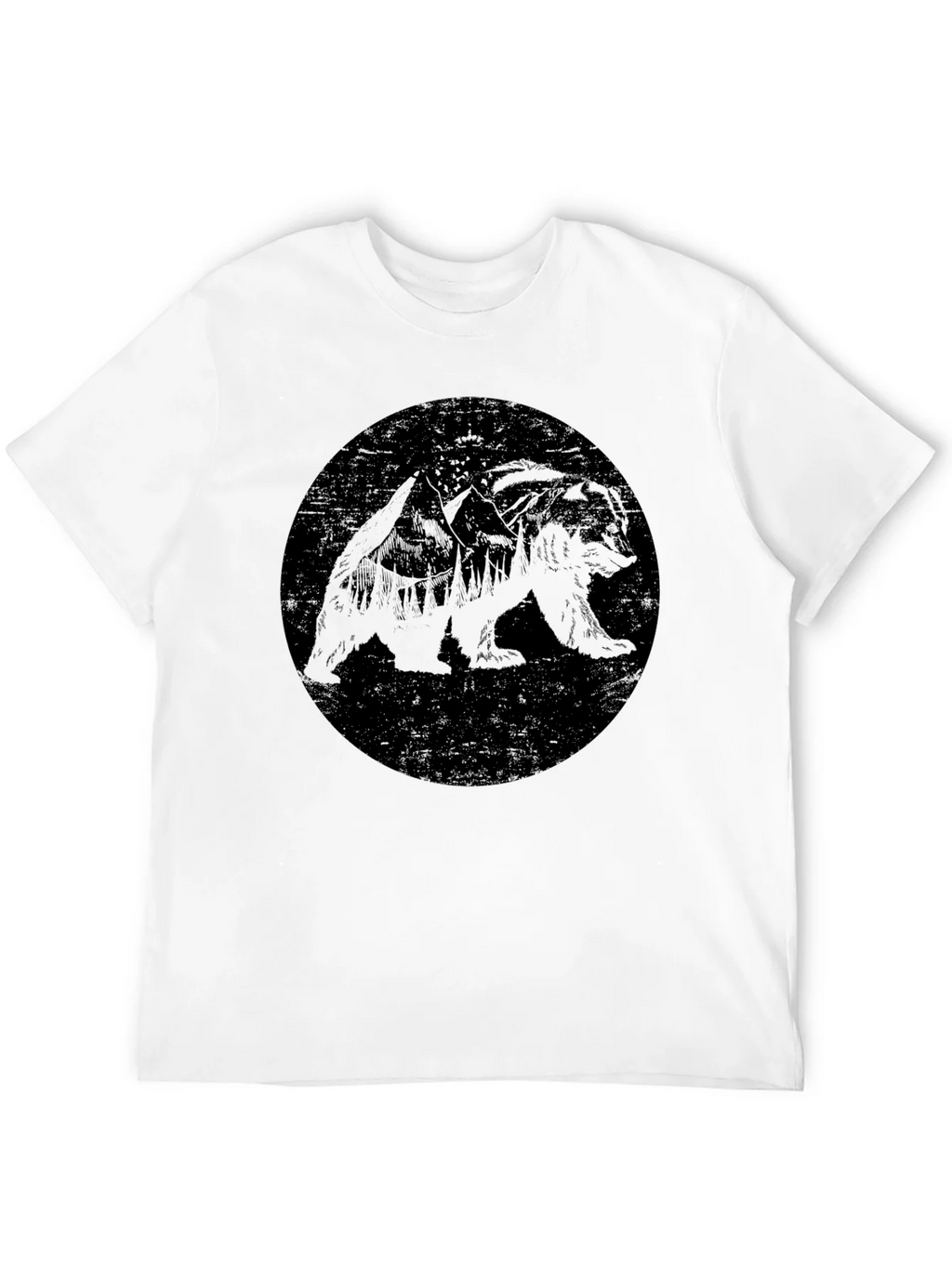 Black Bear Graphic Tee - Mens Crew Neck T-Shirt product image 11