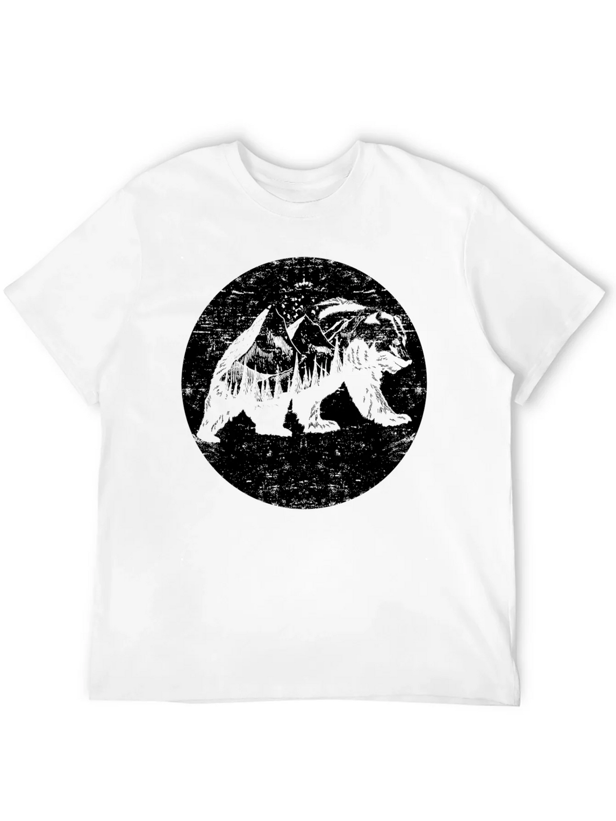 Black Bear Graphic Tee - Mens Crew Neck T-Shirt product image 11