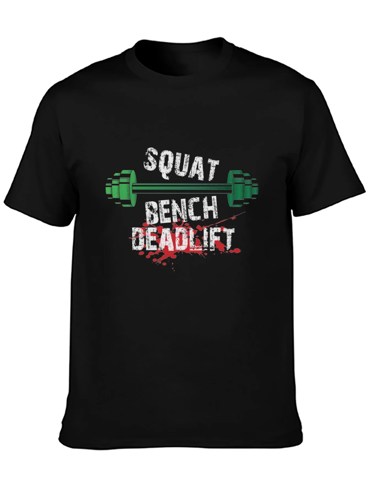 Squat Bench Deadlift Gym Workout T-Shirt product image 2
