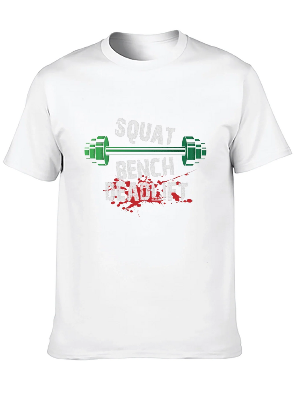Squat Bench Deadlift Gym Workout T-Shirt product image 7