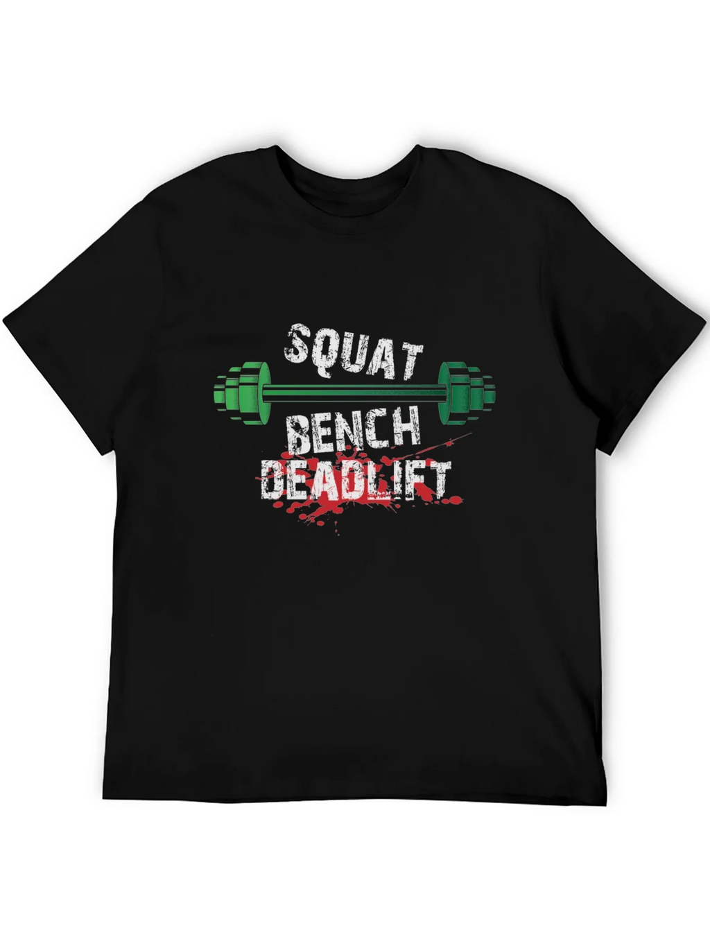 Squat Bench Deadlift Gym Workout T-Shirt product image 3