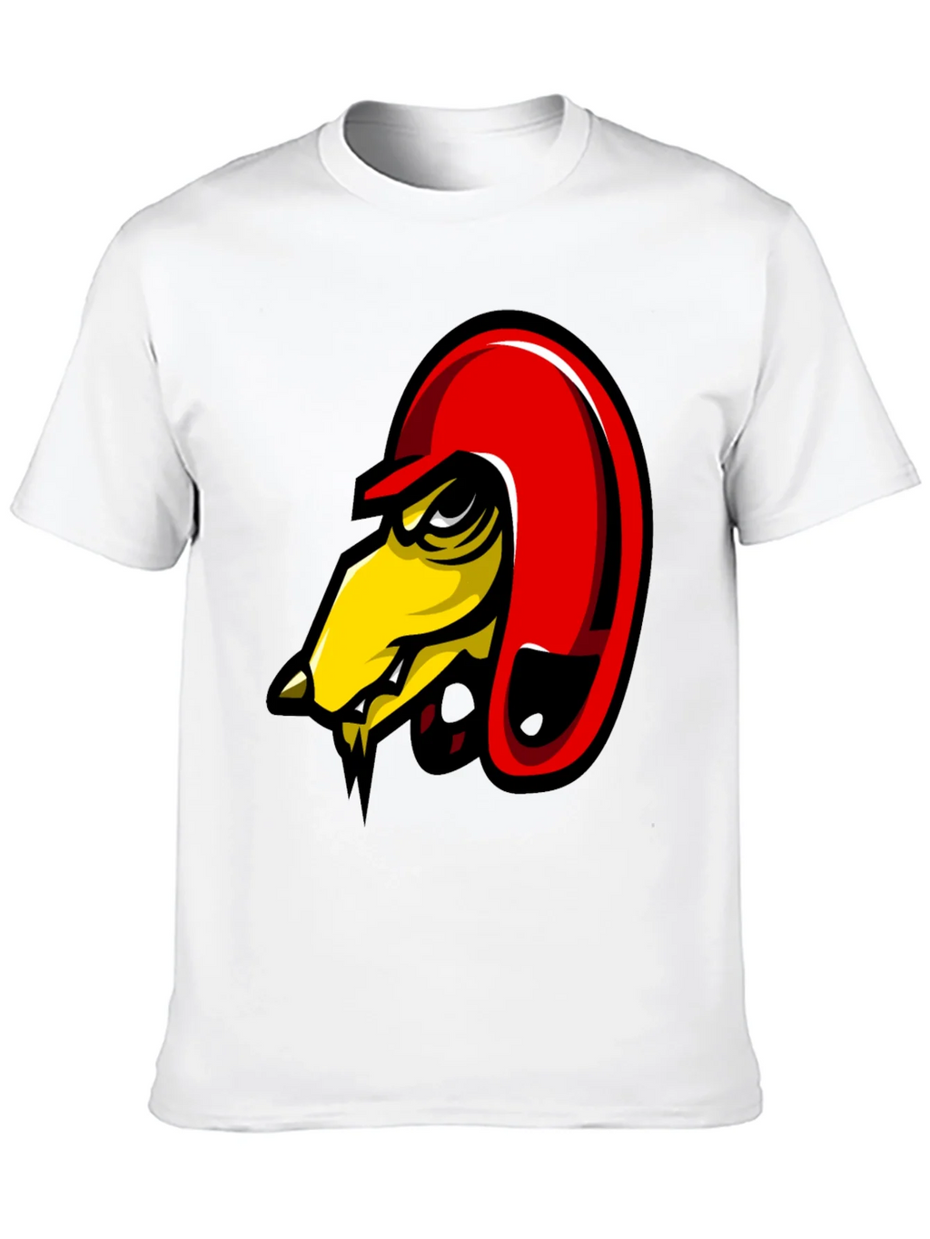 Mens Black Graphic Tee - Angry Bird Design product image 9