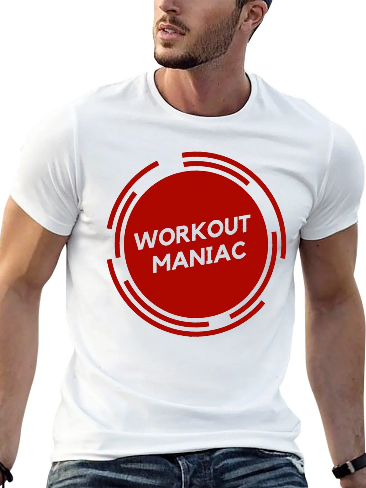 Workout Maniac Graphic Tee - Gym Motivation product image 12