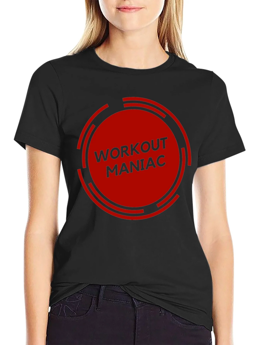 Workout Maniac Graphic Tee - Gym Motivation product image 2