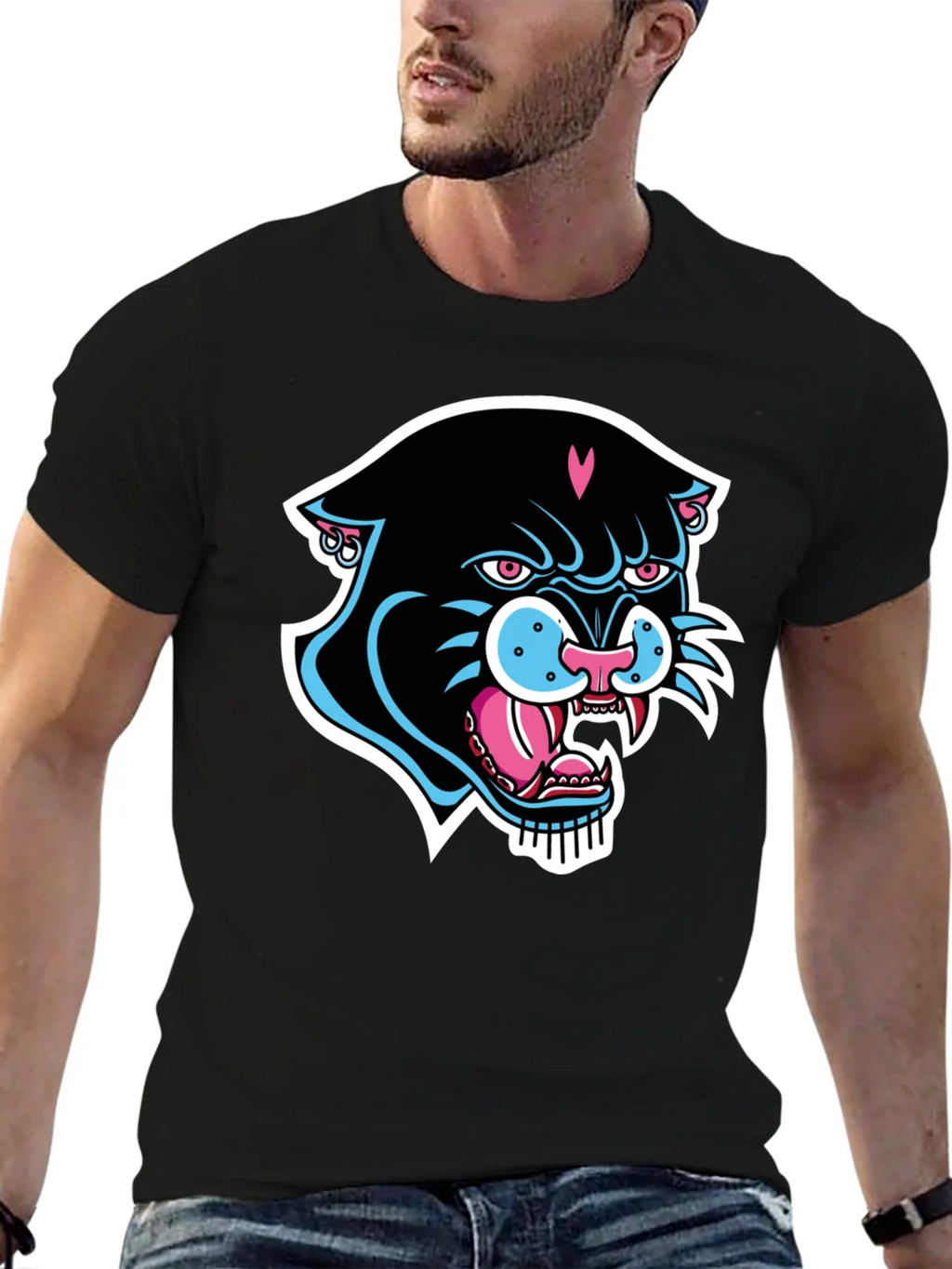 Black Panther Graphic Tee - Cool Streetwear product image 6