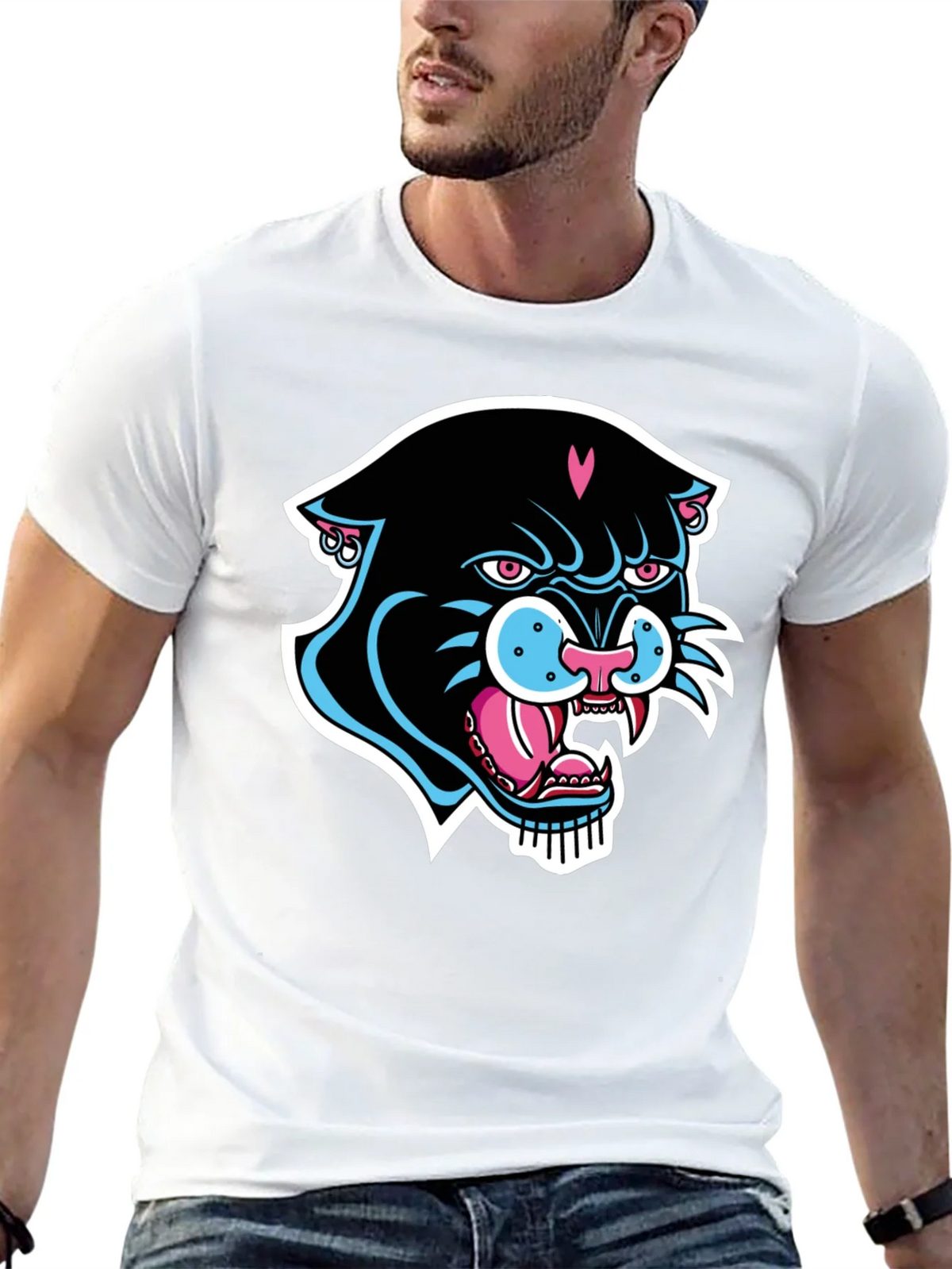Black Panther Graphic Tee - Cool Streetwear product image 12