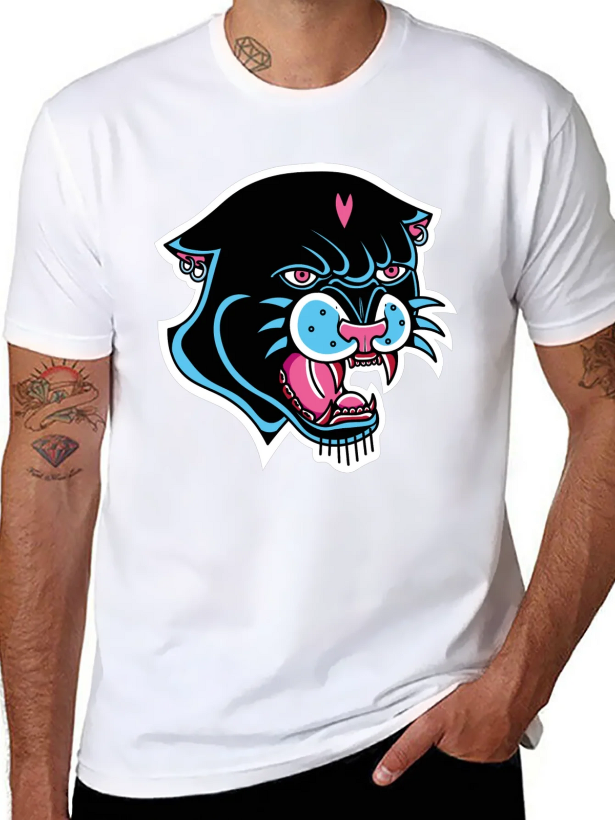 Black Panther Graphic Tee - Cool Streetwear product image 7