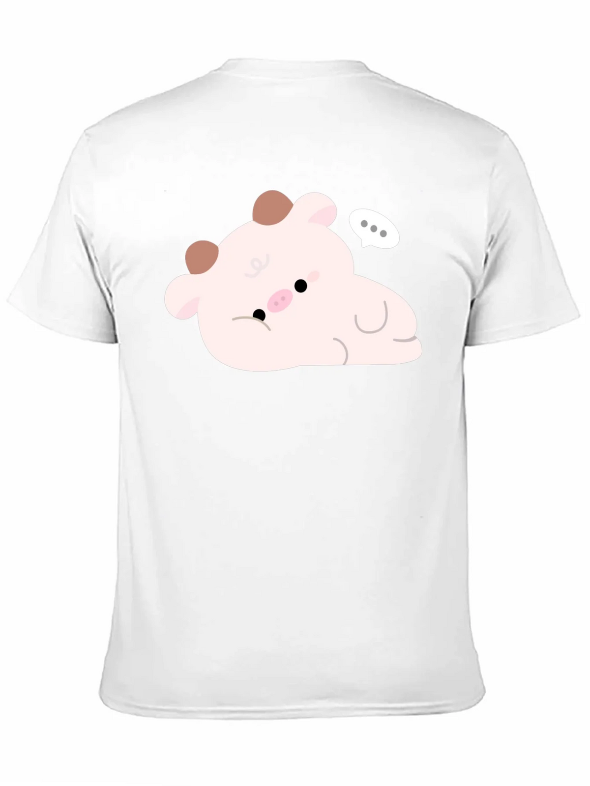 Cute Cow Graphic Tee - Black product image 10