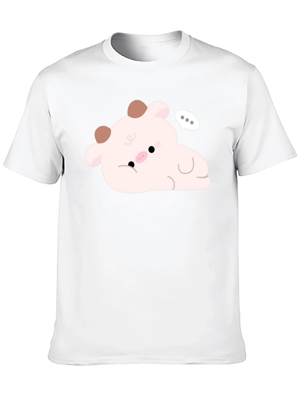 Cute Cow Graphic Tee - Black product image 9