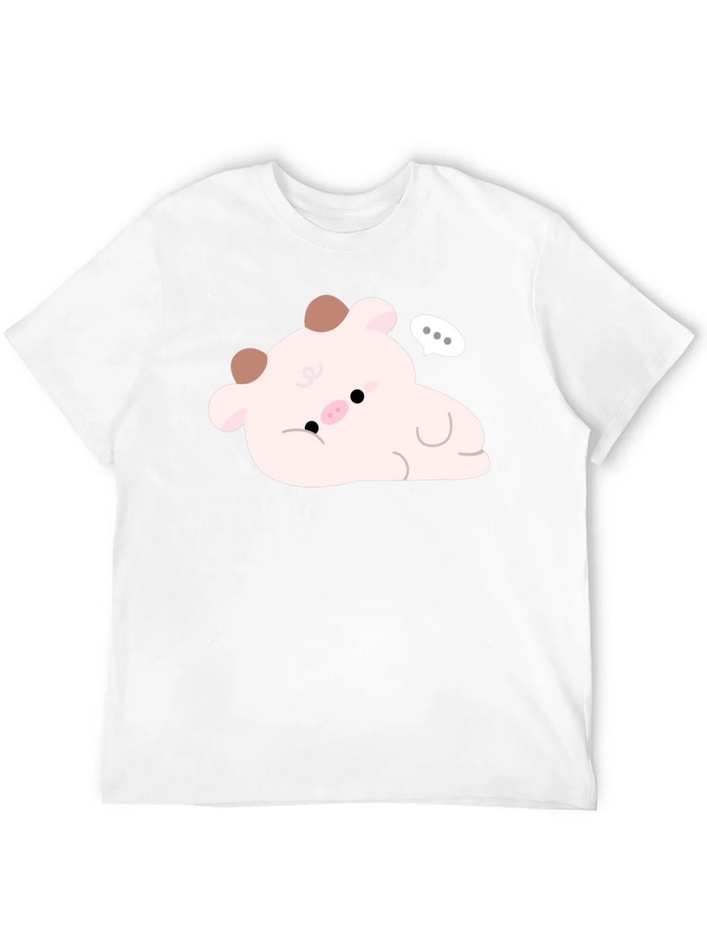 Cute Cow Graphic Tee - Black product image 11