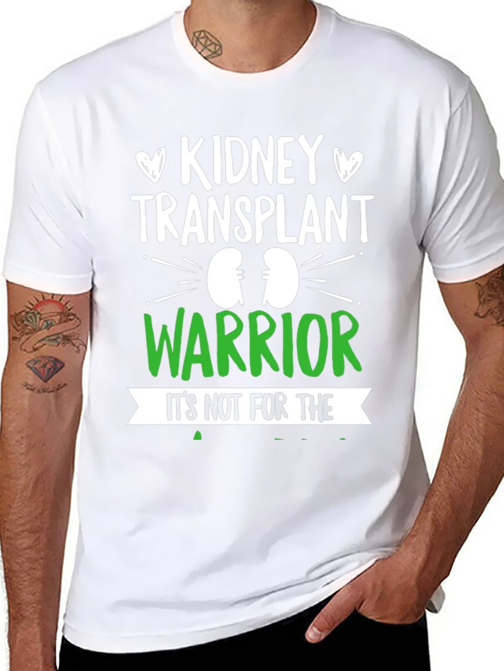 Kidney Transplant Warrior T-Shirt product image 7