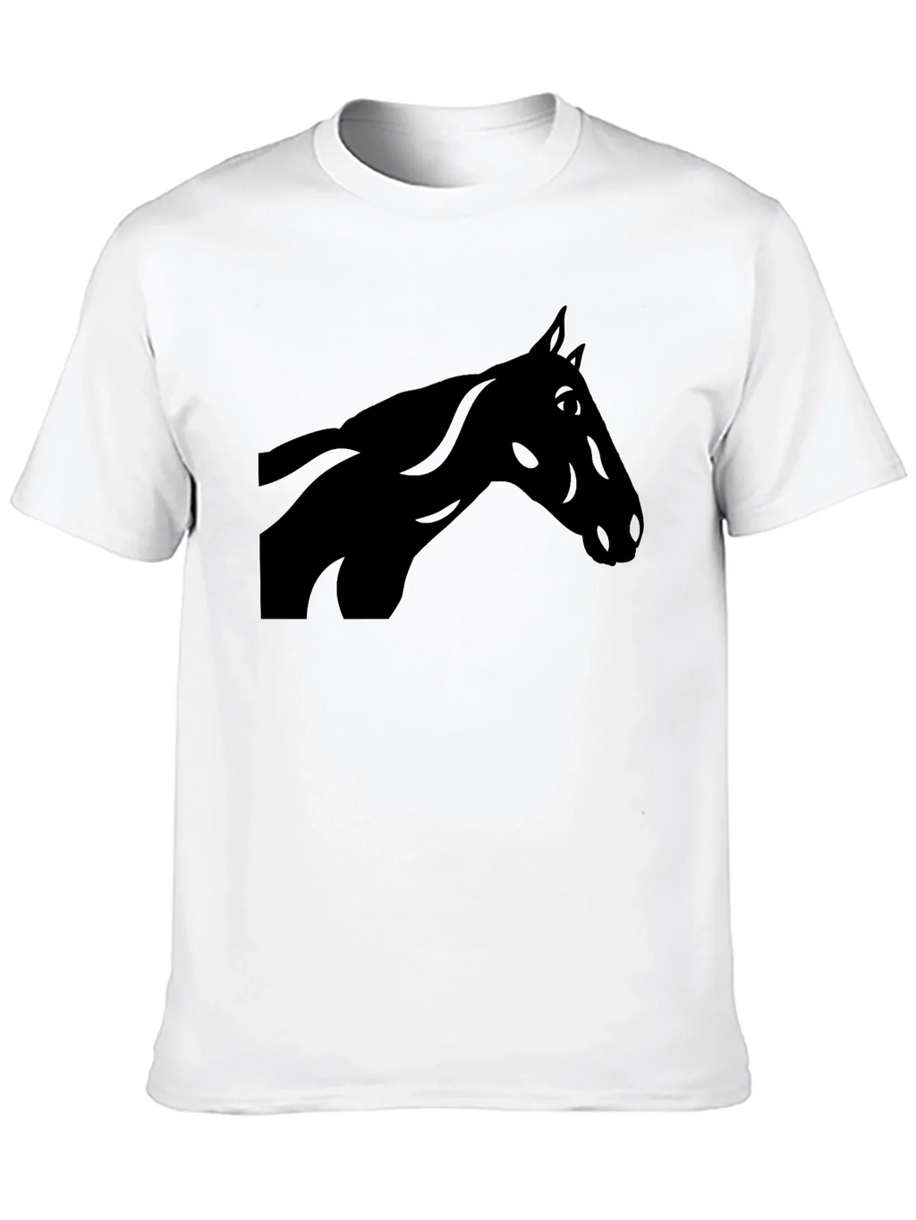 Black Horse Silhouette Graphic Tee product image 9