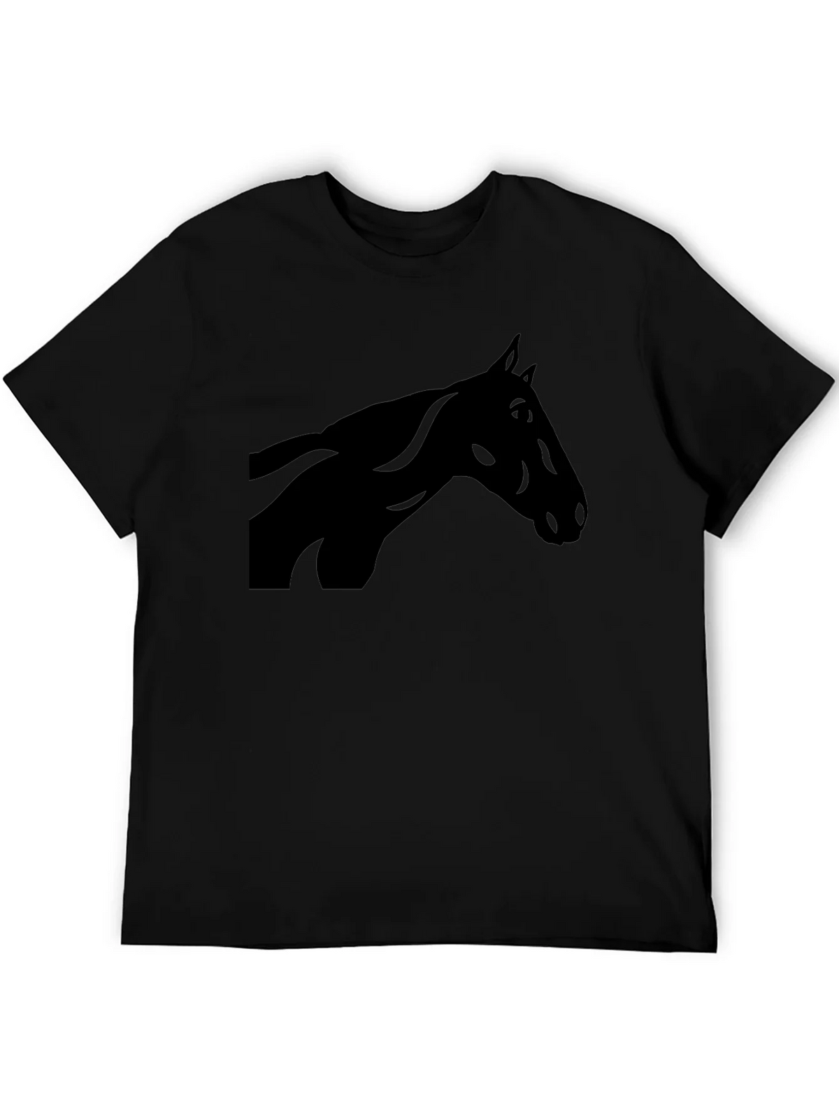 Black Horse Silhouette Graphic Tee product image 5