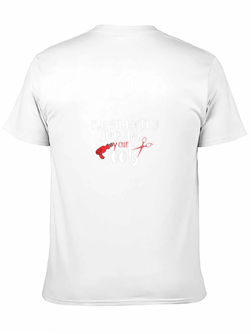 Im Silently Judging Your Roots Black T-Shirt product image 5