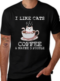 I Like Cats Coffee & Maybe 3 People T-Shirt product image 1