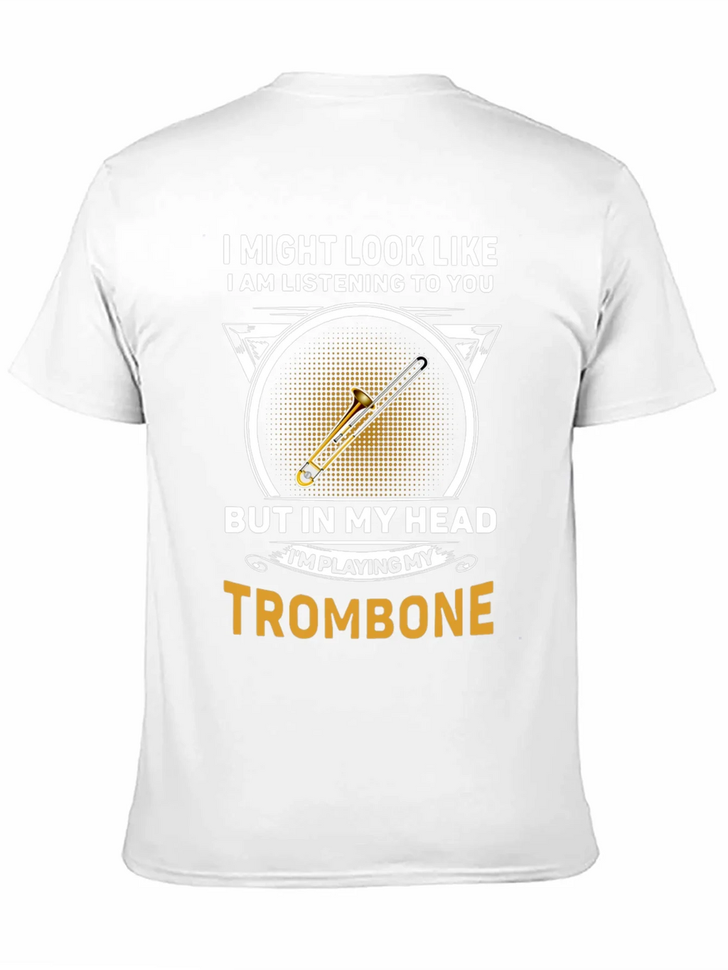 Trombone Player T-Shirt - Funny Music Gift product image 10
