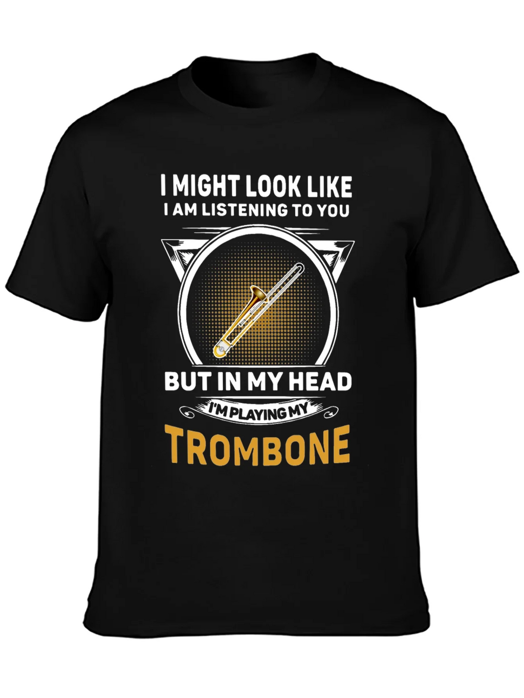 Trombone Player T-Shirt - Funny Music Gift product image 3